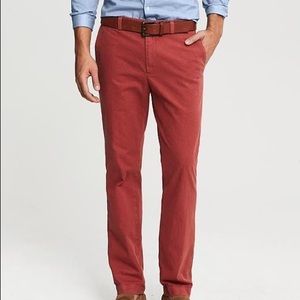 Banana Republic Aiden Chino men’s red pants